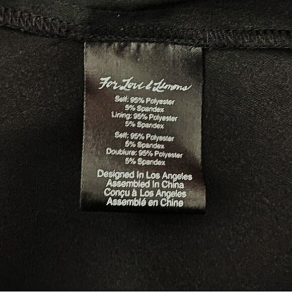 For Love & Lemons Isabella Ruffled Maxi Dress Black Satin Size Small - Picture 10 of 12